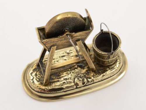 Victorian Novelty Brass Vesta Circa 1880