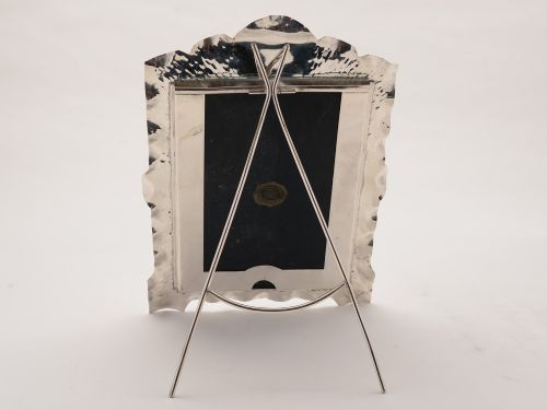 Large Silver Plated Arts & Crafts Photo Frame