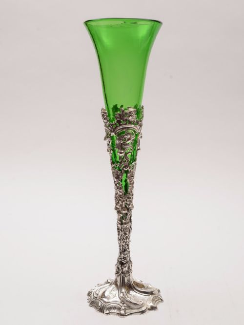 Large Victorian Silver Plated and Glass Centrepiece Circa 1880