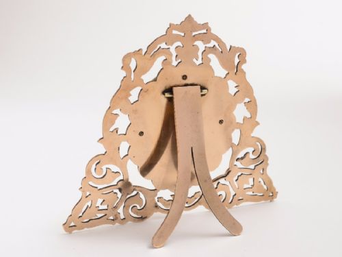 Victorian Cupid Double Photo Frame  Circa 1880