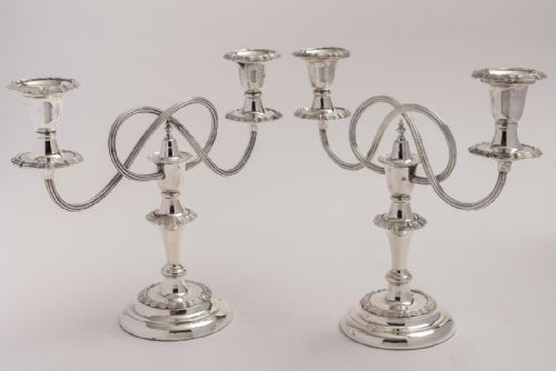Lovely Pair of Victorian Candelabra Circa 1880