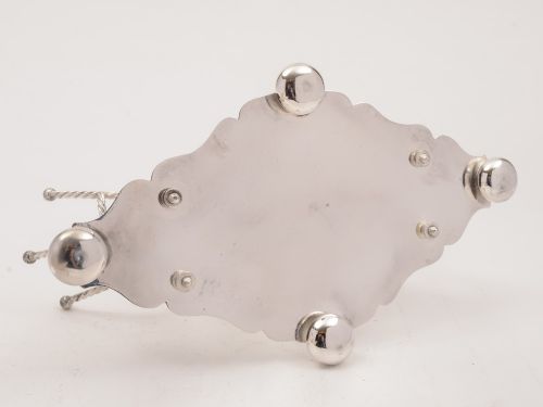 Victorian Shell and Silver Plated Centrepiece