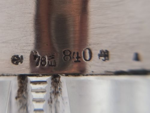 Pair of Estonian Cut Crystal Vases Circa 1920