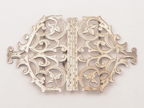 Victorian Silver Nurse's Buckle Birmingham 1899