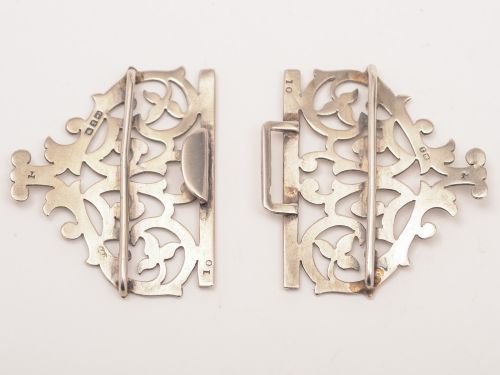 Victorian Silver Nurse's Buckle Birmingham 1899