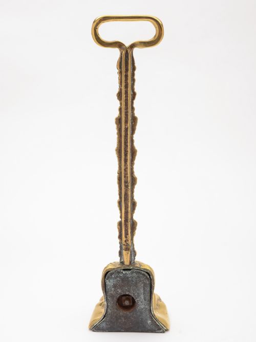 Victorian Brass Lion's Paw Door Stop Circa 1890