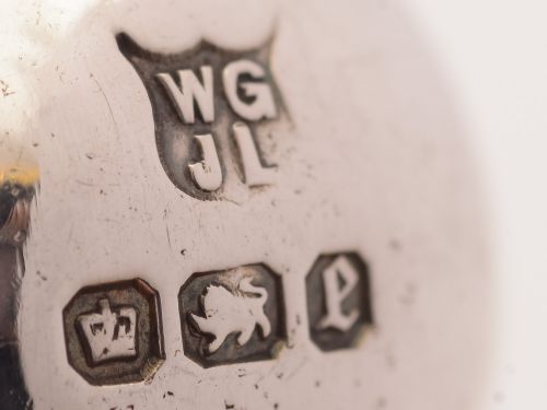 Pair of Victorian Silver Salts Sheffield 1897