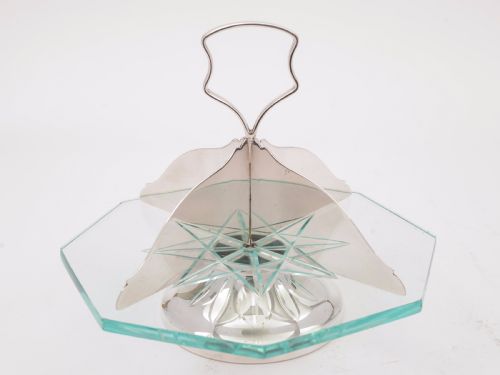 Art Deco Sandwich Dish Circa 1930