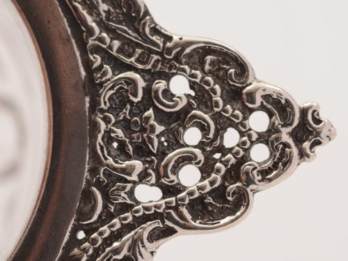 Pair of Victorian Silver Salts Birmingham 1895