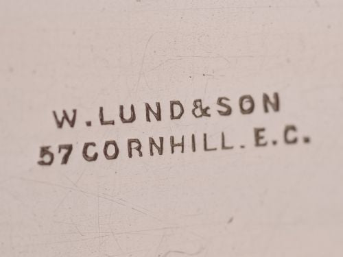 Edwardian Leather Cased Sandwich Box Circa 1905