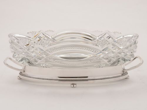 Cut Glass Continental Centrepiece Circa 1920