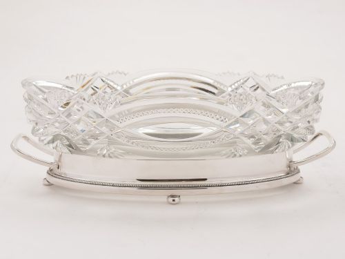 Cut Glass Continental Centrepiece Circa 1920