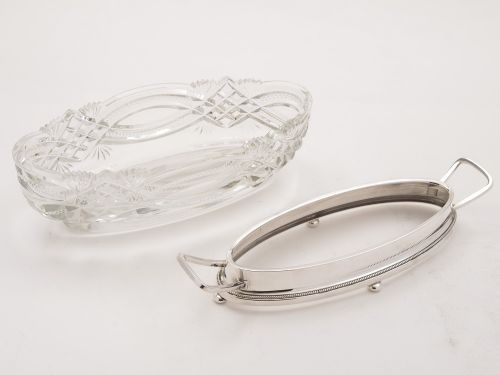 Cut Glass Continental Centrepiece Circa 1920