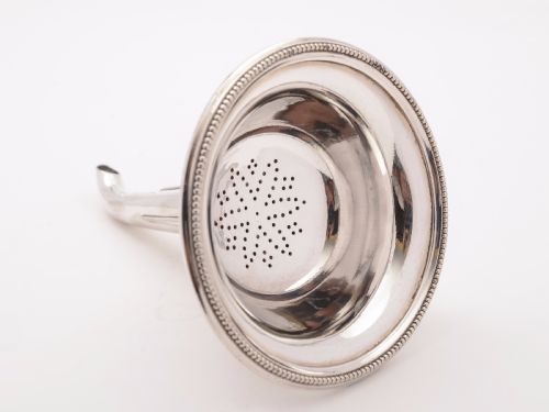 Victorian Silver Plated Wine Funnel Circa 1890