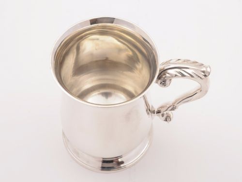 Edwardian Silver Tankard London 1902