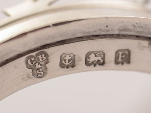 Silver Cream Pail Birmingham 1930