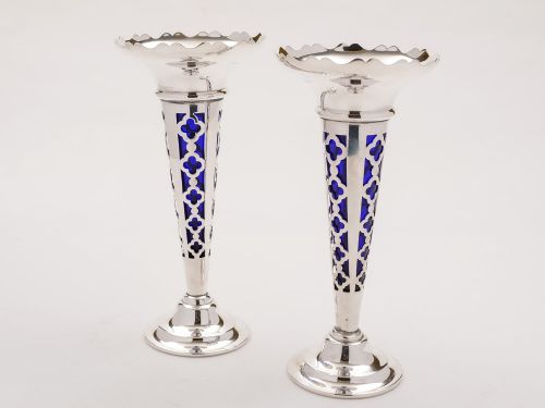 Pair of Art Deco Vases Circa 1930