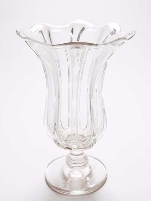 Victorian Glass Celery Vase Circa 1890