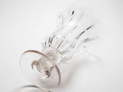 Victorian Glass Celery Vase Circa 1890