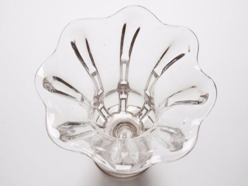 Victorian Glass Celery Vase Circa 1890