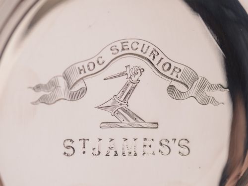 Victorian Elkington Biscuit Barrel / Cookie Jar