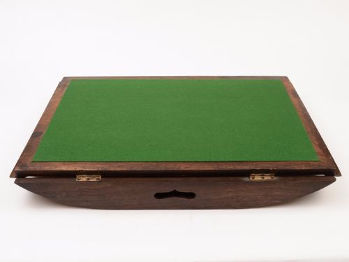 Edwardian Carved Walnut Butlers Tray Circa 1905