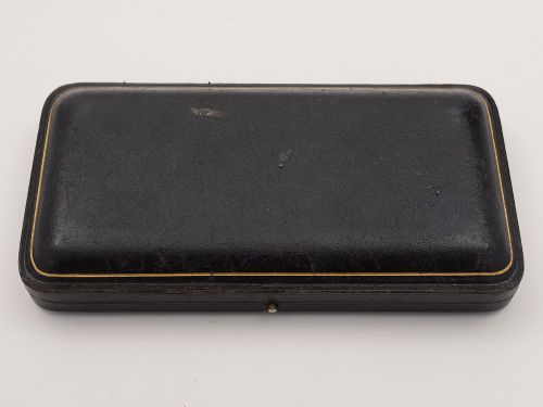 Pair of Victorian Silver Serving Spoons Sheffield 1892