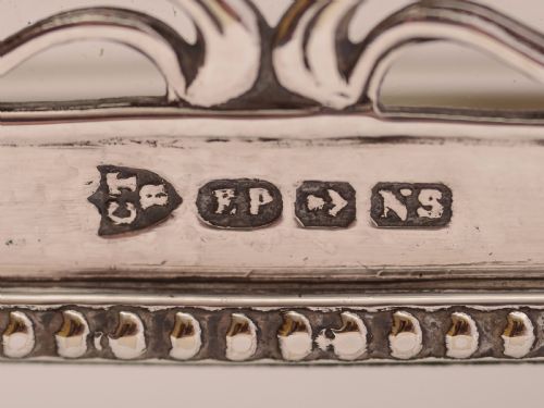 Silver Plated and Glass Cookie/Biscuit Box Circa 1920