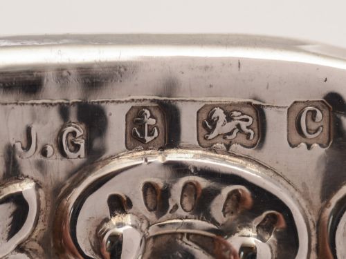 Pair of Edwardian Silver Bon Bon Dishes Birmingham 1902