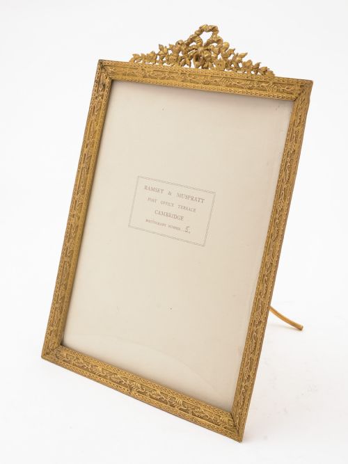 Edwardian Gilded Bronze Picture Frame Circa 1905
