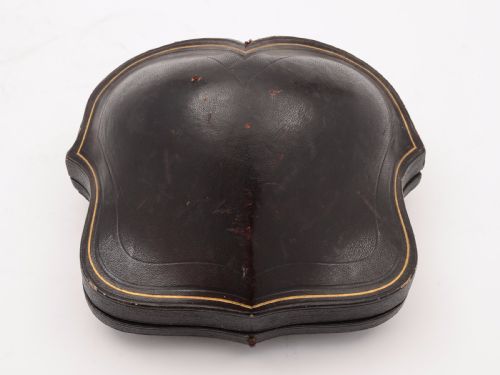 Cased Silver Bowl and Spoon Sheffield 1903