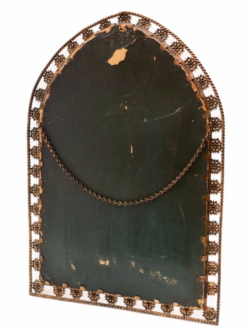 Victorian Gilded Brass Mirror Circa 1890