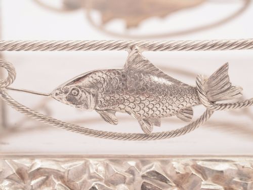 Victorian Novelty Silver Plated Butter Dish Circa 1880