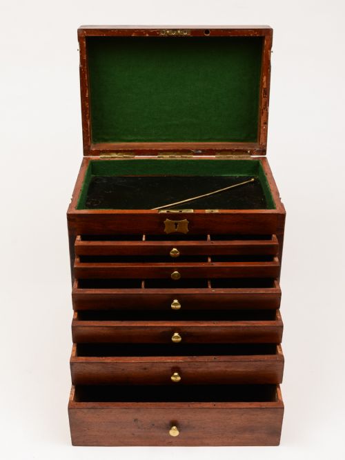 Victorian Collector's Cabinet Circa 1880