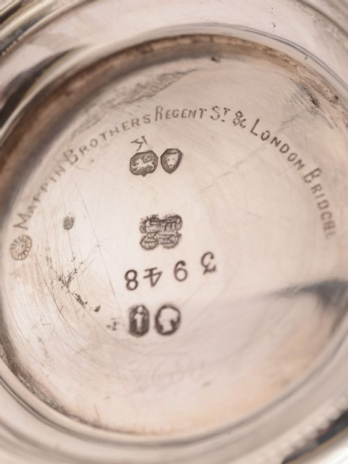 Victorian Half Pint Silver Tankard London 1864