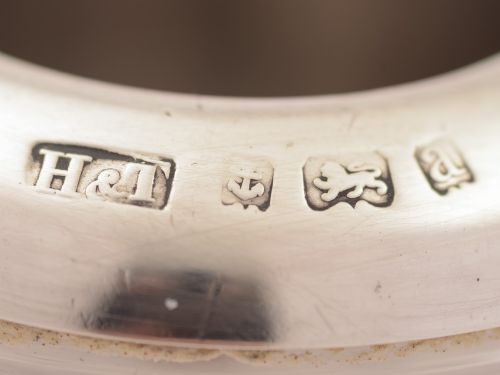 Victorian Silver Topped Match Striker