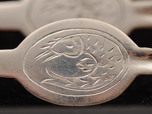 Cased Set of 6 Edwardian Lobster Picks Circa 1905