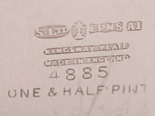 Large Art Deco Silver Plated Cocktail Shaker Circa 1930