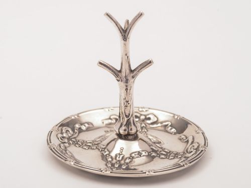Edwardian Silver Ring Tree Chester 1910
