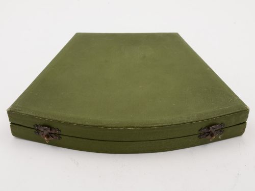 Set of Six .830 Silver Gilt and Enamel Spoons