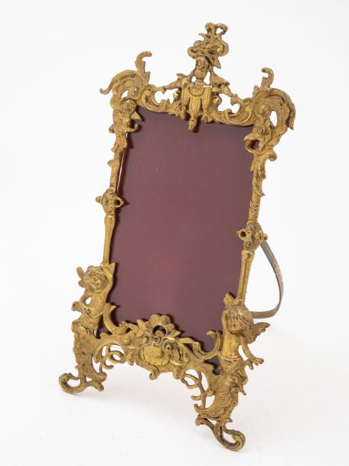 Victorian Gilt Brass Photo Frame Circa 1890