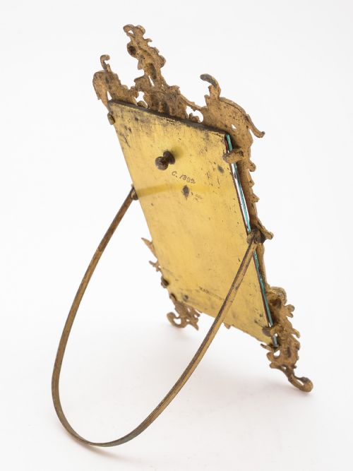 Victorian Gilt Brass Photo Frame Circa 1890