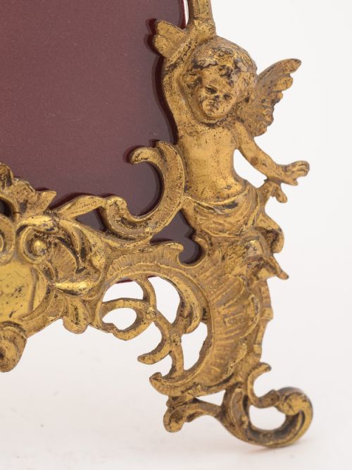 Victorian Gilt Brass Photo Frame Circa 1890