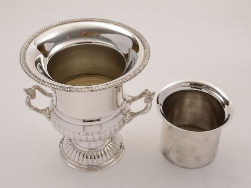 Silver Plated Champagne and Wine Bucket