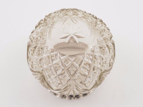 Edwardian Cut Glass Posey Vase 1905