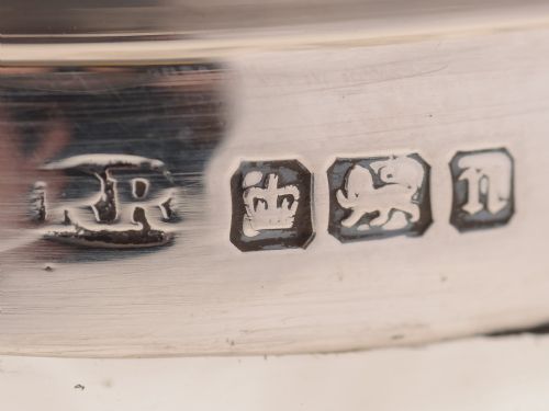 Edwardian Cut Glass Posey Vase 1905