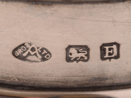 Art Deco Silver Topped Bath Salts Jar Birmingham 1930