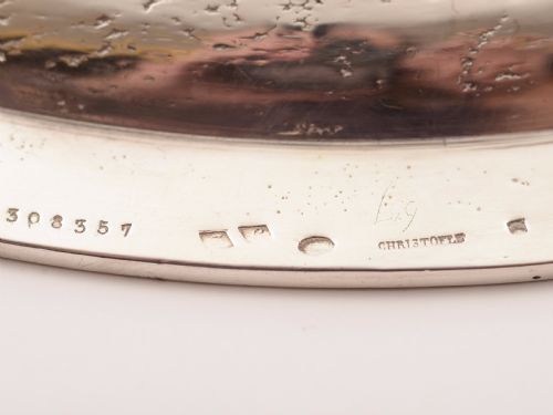 Christofle Silver Plated Salver/Tray Circa 1900
