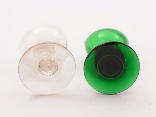 Collection of 7 Victorian Eye Baths Circa 1890