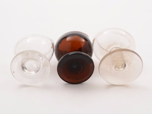 Collection of 7 Victorian Eye Baths Circa 1890